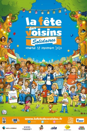 Affiche Fête des Voisins 2020 Vignette