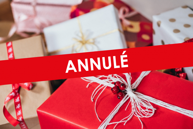 Visuel Petit Marché de Noel Visuel Annulation Marché de Noël 2020
