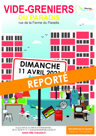 vide grenier reporté