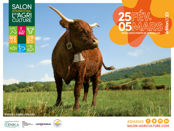 Affiche salon agriculture 2023