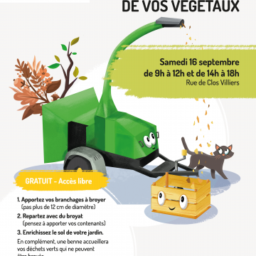 Broyage végétaux - Sept 2023